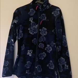 Helly Hansen lightweight floral fleece EUC